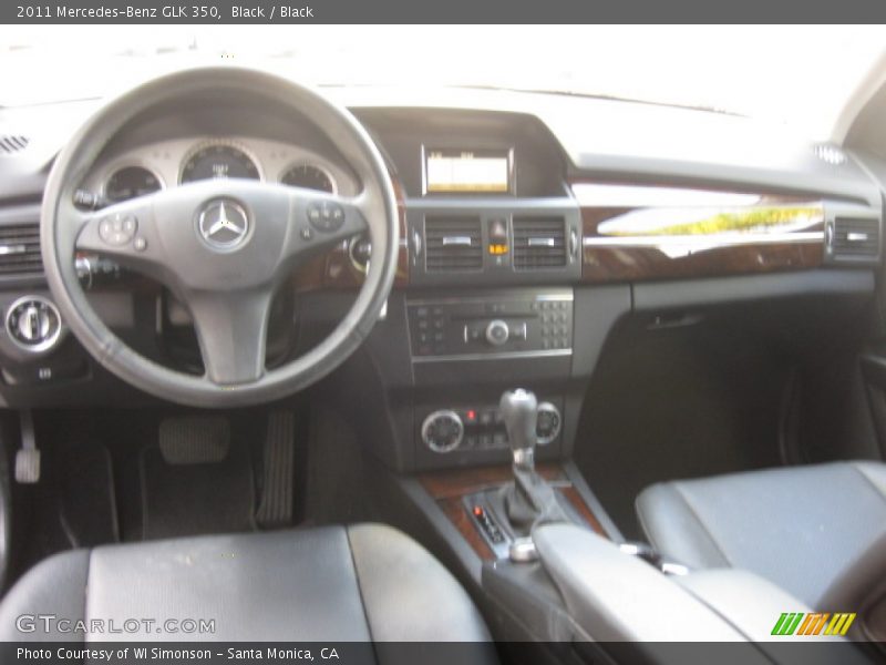 Black / Black 2011 Mercedes-Benz GLK 350