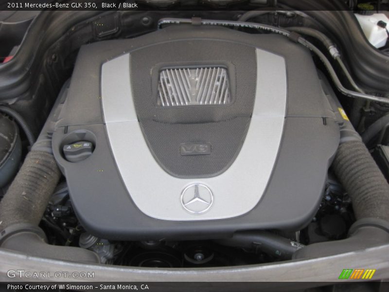 Black / Black 2011 Mercedes-Benz GLK 350