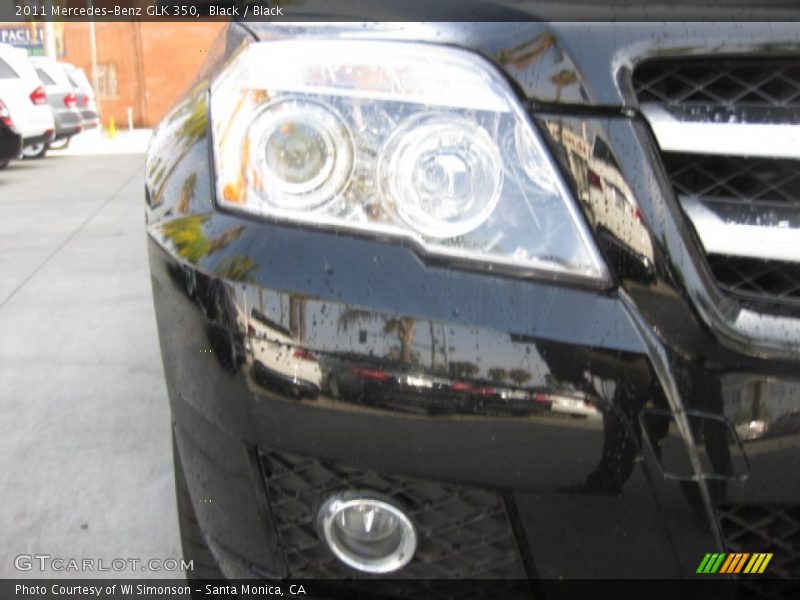 Black / Black 2011 Mercedes-Benz GLK 350