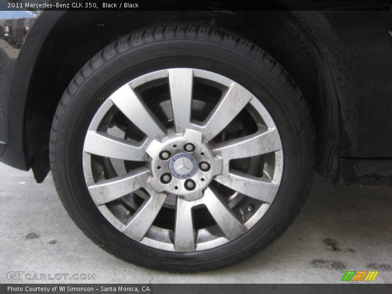 Black / Black 2011 Mercedes-Benz GLK 350