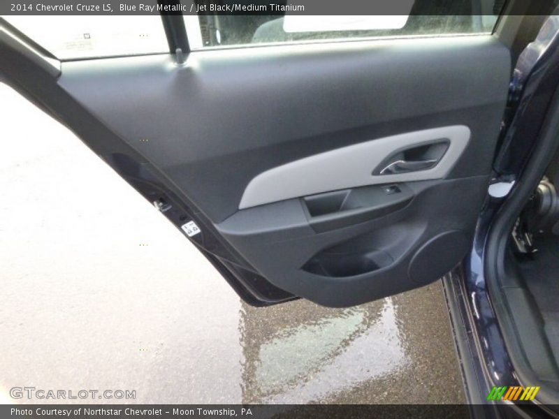 Blue Ray Metallic / Jet Black/Medium Titanium 2014 Chevrolet Cruze LS