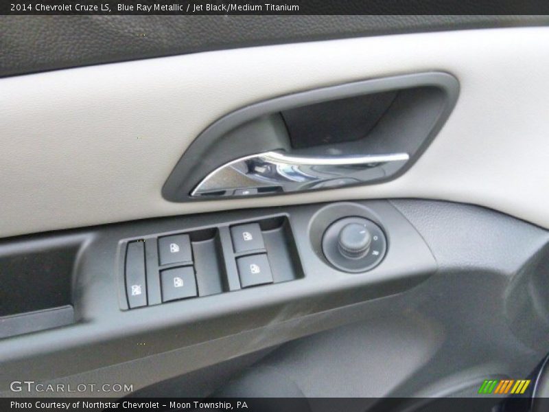 Blue Ray Metallic / Jet Black/Medium Titanium 2014 Chevrolet Cruze LS
