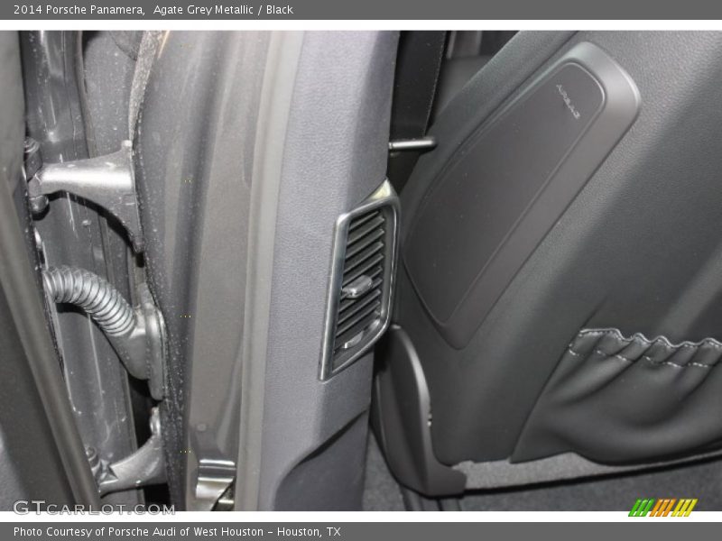 Agate Grey Metallic / Black 2014 Porsche Panamera