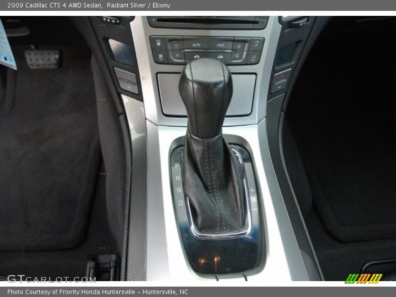 Radiant Silver / Ebony 2009 Cadillac CTS 4 AWD Sedan