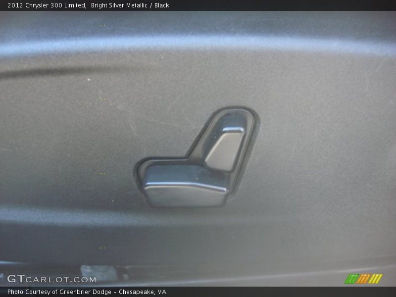 Bright Silver Metallic / Black 2012 Chrysler 300 Limited