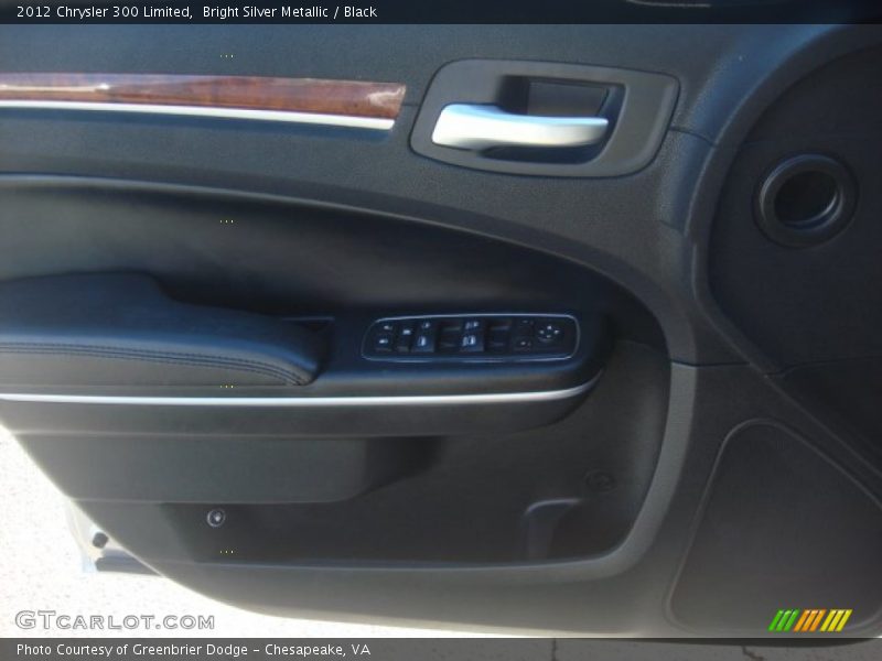 Bright Silver Metallic / Black 2012 Chrysler 300 Limited
