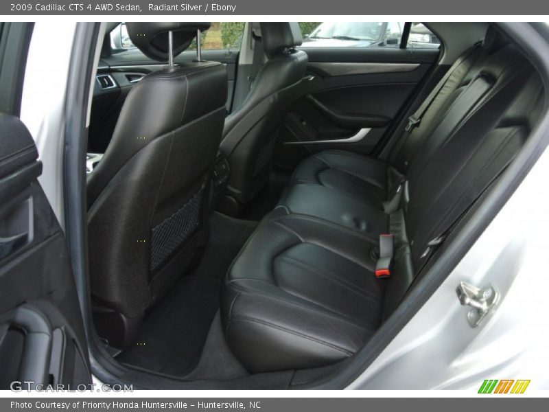 Radiant Silver / Ebony 2009 Cadillac CTS 4 AWD Sedan