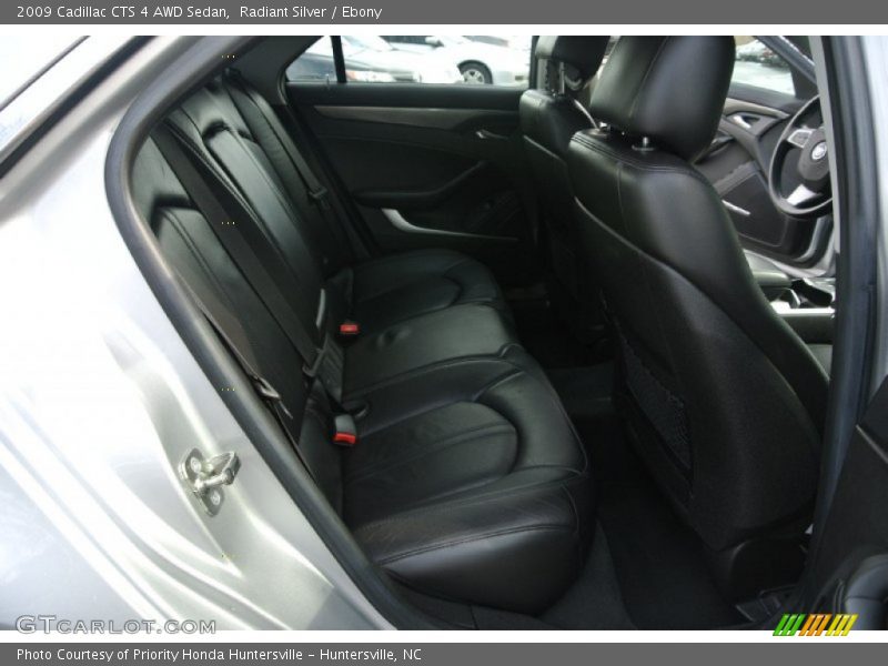 Radiant Silver / Ebony 2009 Cadillac CTS 4 AWD Sedan
