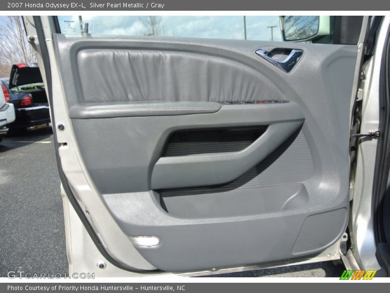 Silver Pearl Metallic / Gray 2007 Honda Odyssey EX-L