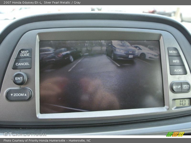 Silver Pearl Metallic / Gray 2007 Honda Odyssey EX-L
