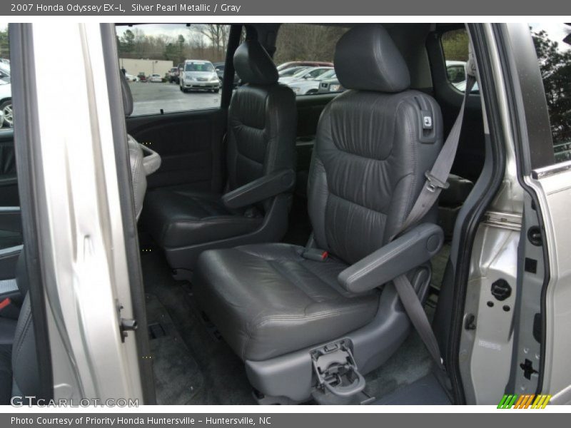 Silver Pearl Metallic / Gray 2007 Honda Odyssey EX-L