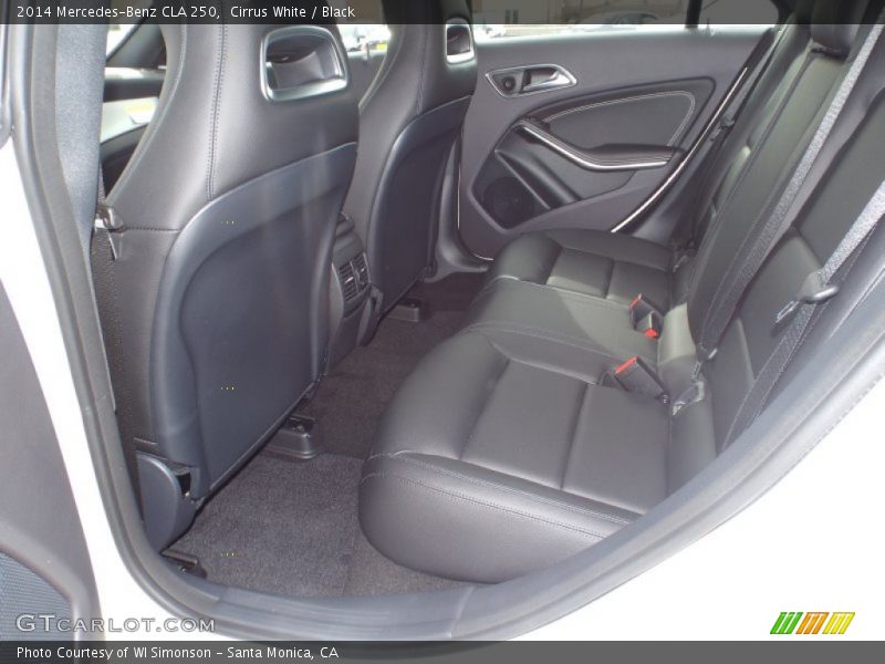 Cirrus White / Black 2014 Mercedes-Benz CLA 250