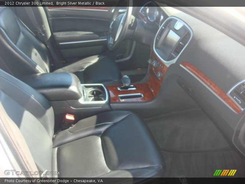 Bright Silver Metallic / Black 2012 Chrysler 300 Limited