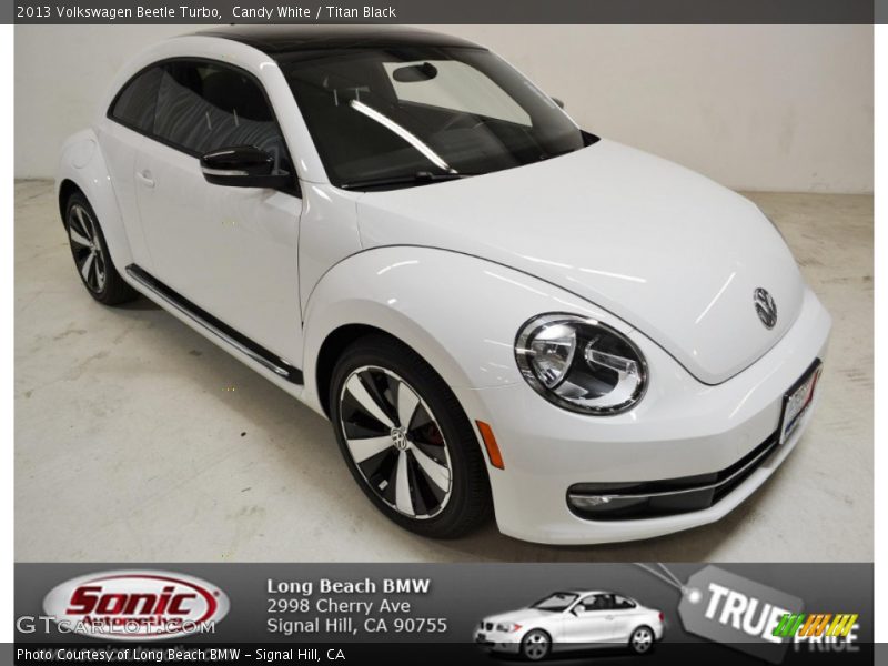 Candy White / Titan Black 2013 Volkswagen Beetle Turbo