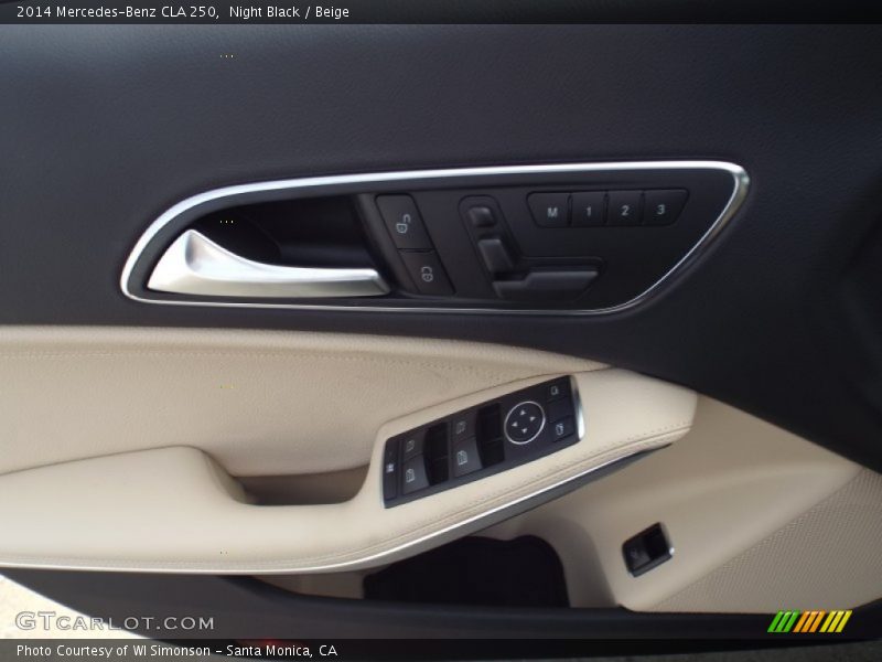 Night Black / Beige 2014 Mercedes-Benz CLA 250