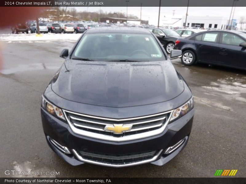 Blue Ray Metallic / Jet Black 2014 Chevrolet Impala LT