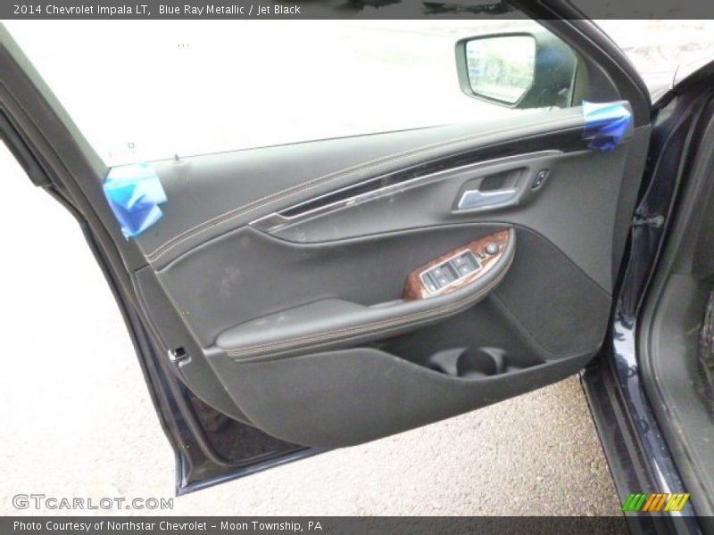 Blue Ray Metallic / Jet Black 2014 Chevrolet Impala LT