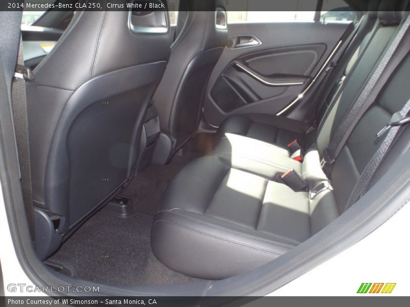 Cirrus White / Black 2014 Mercedes-Benz CLA 250