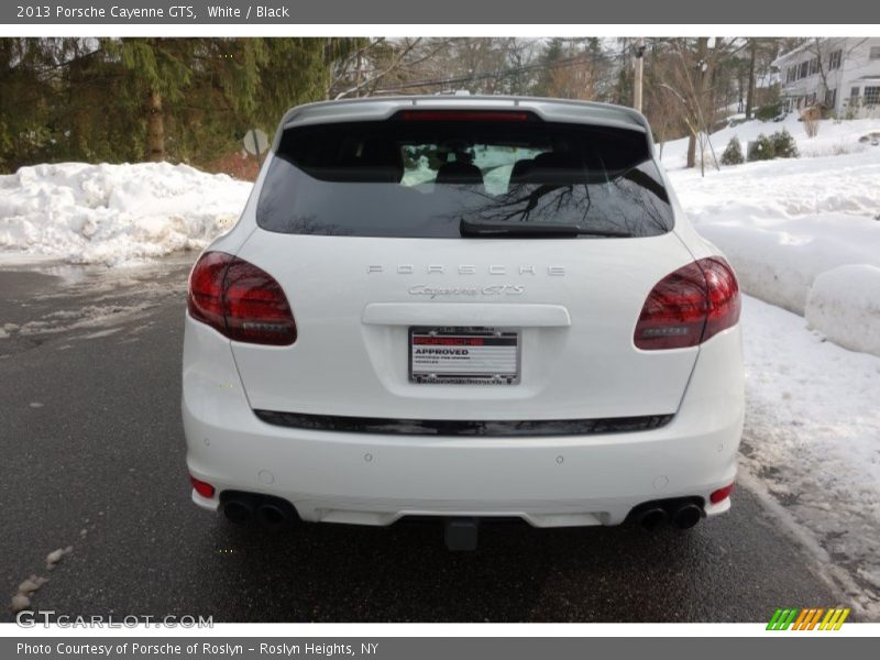 White / Black 2013 Porsche Cayenne GTS