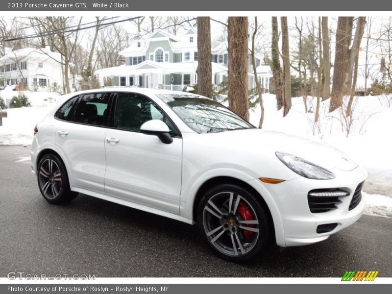 White / Black 2013 Porsche Cayenne GTS