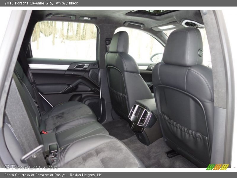 Rear Seat of 2013 Cayenne GTS