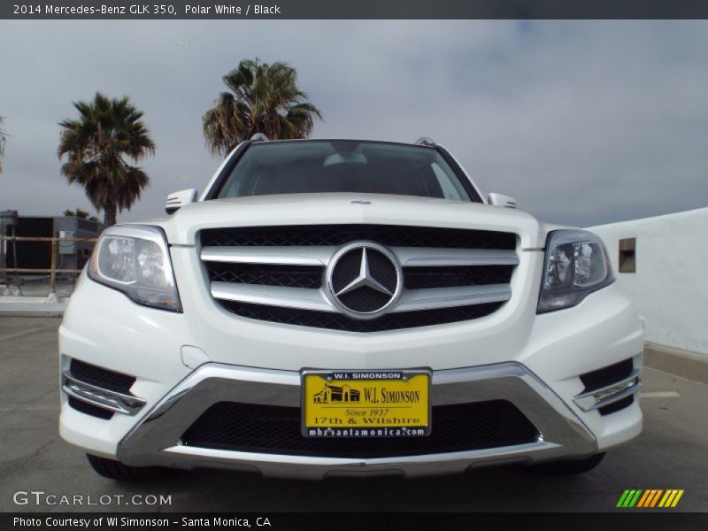 Polar White / Black 2014 Mercedes-Benz GLK 350