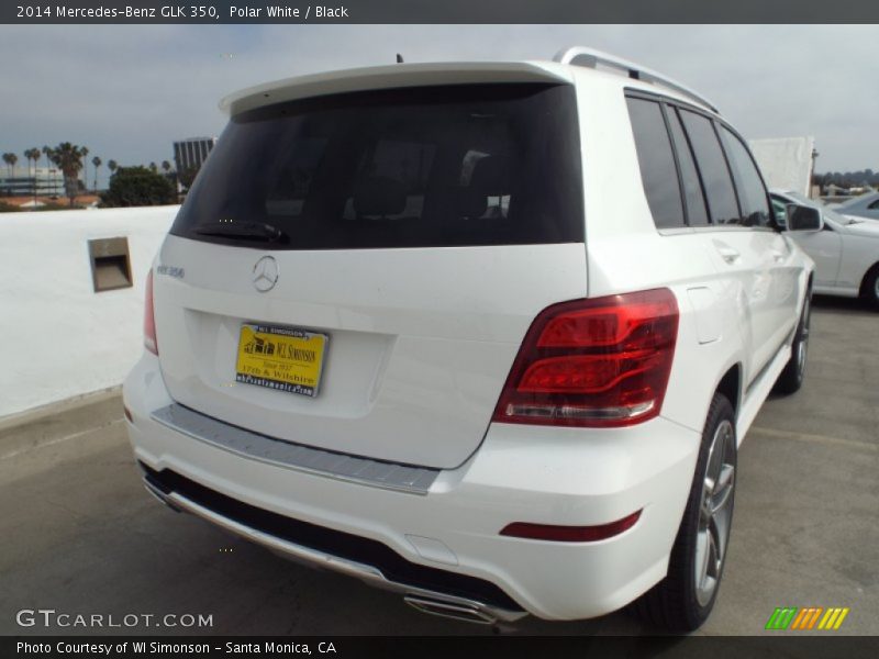 Polar White / Black 2014 Mercedes-Benz GLK 350