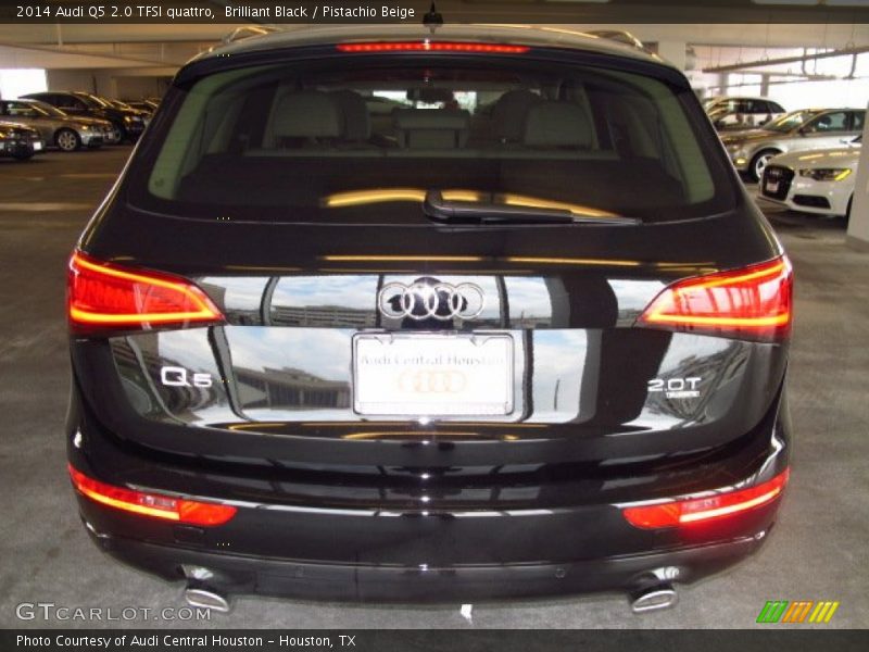 Brilliant Black / Pistachio Beige 2014 Audi Q5 2.0 TFSI quattro