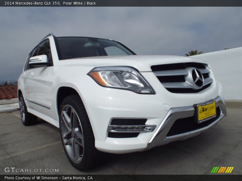Polar White / Black 2014 Mercedes-Benz GLK 350