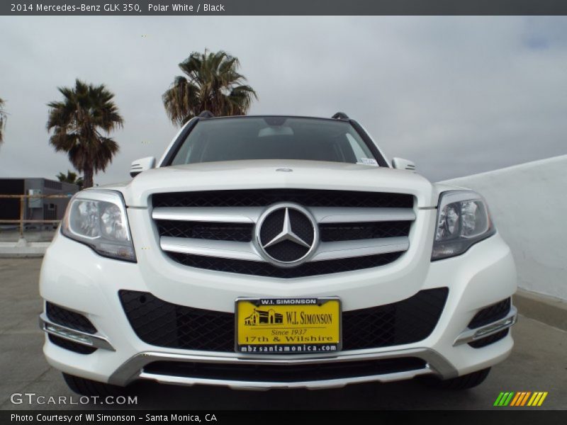 Polar White / Black 2014 Mercedes-Benz GLK 350