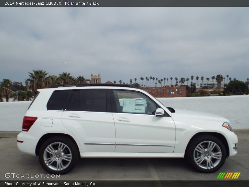 Polar White / Black 2014 Mercedes-Benz GLK 350