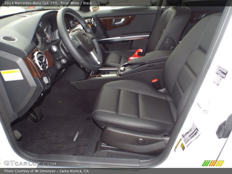 Polar White / Black 2014 Mercedes-Benz GLK 350