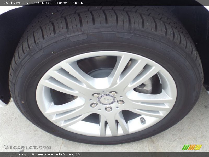 Polar White / Black 2014 Mercedes-Benz GLK 350