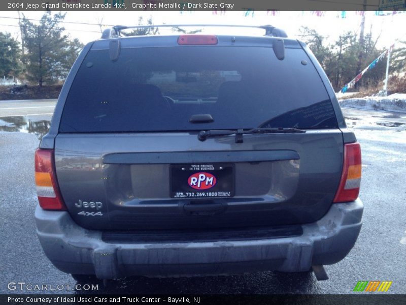 Graphite Metallic / Dark Slate Gray 2004 Jeep Grand Cherokee Laredo 4x4