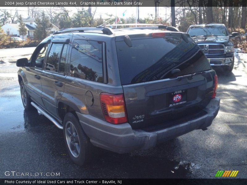 Graphite Metallic / Dark Slate Gray 2004 Jeep Grand Cherokee Laredo 4x4