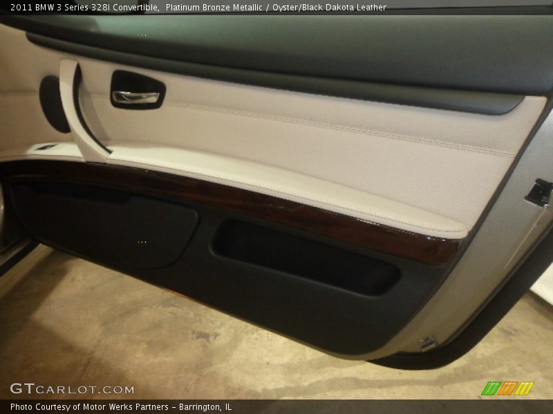 Platinum Bronze Metallic / Oyster/Black Dakota Leather 2011 BMW 3 Series 328i Convertible