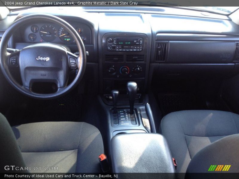 Graphite Metallic / Dark Slate Gray 2004 Jeep Grand Cherokee Laredo 4x4