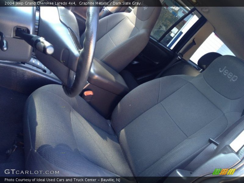 Graphite Metallic / Dark Slate Gray 2004 Jeep Grand Cherokee Laredo 4x4
