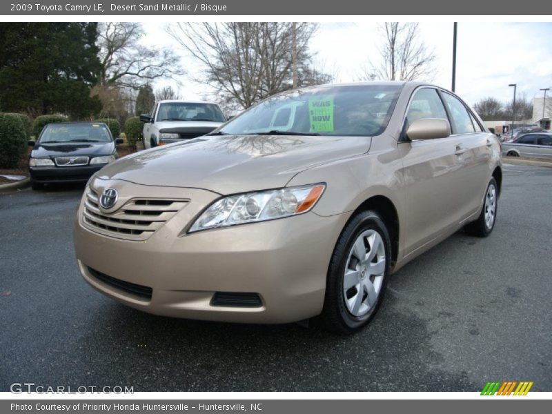 Desert Sand Metallic / Bisque 2009 Toyota Camry LE