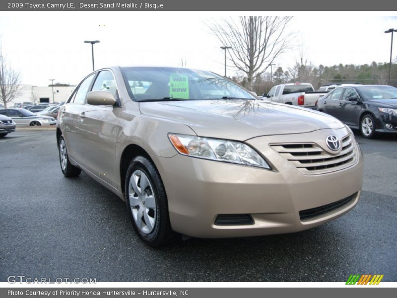 Desert Sand Metallic / Bisque 2009 Toyota Camry LE