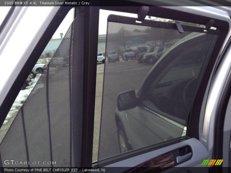 Titanium Silver Metallic / Grey 2005 BMW X5 4.4i