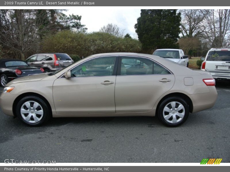 Desert Sand Metallic / Bisque 2009 Toyota Camry LE