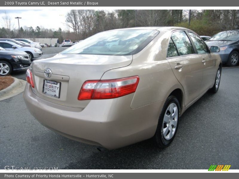 Desert Sand Metallic / Bisque 2009 Toyota Camry LE