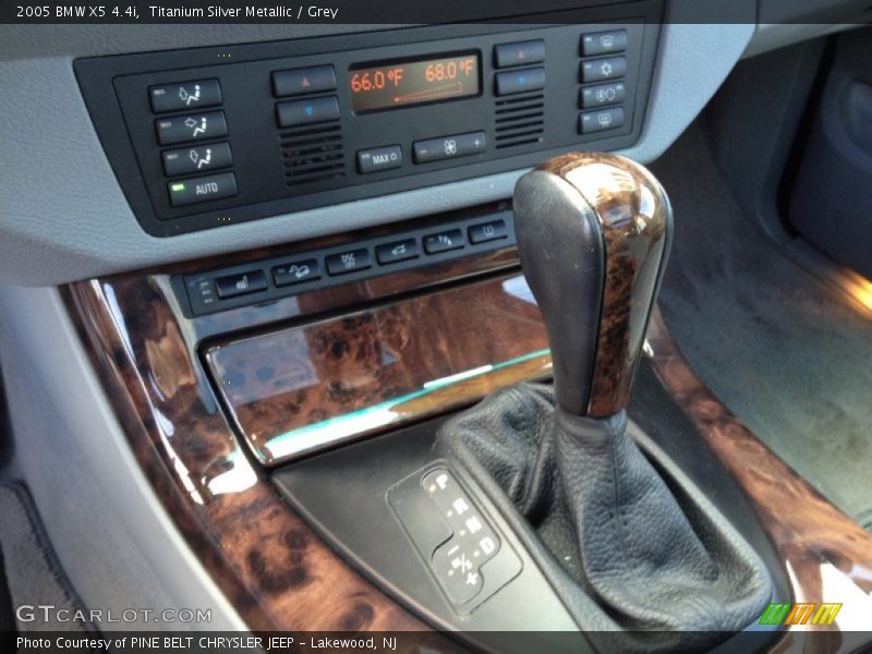 Titanium Silver Metallic / Grey 2005 BMW X5 4.4i