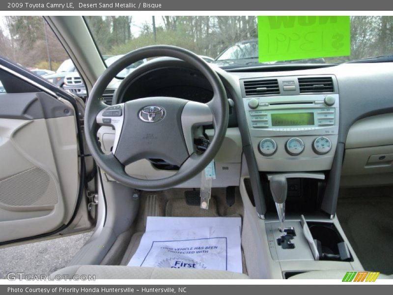 Desert Sand Metallic / Bisque 2009 Toyota Camry LE