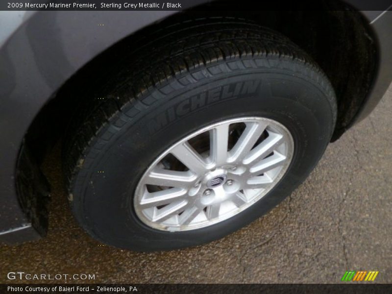 Sterling Grey Metallic / Black 2009 Mercury Mariner Premier