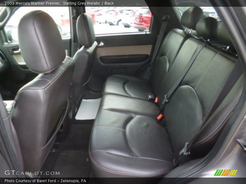 Sterling Grey Metallic / Black 2009 Mercury Mariner Premier