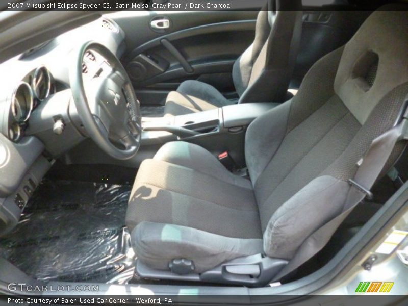 Front Seat of 2007 Eclipse Spyder GS