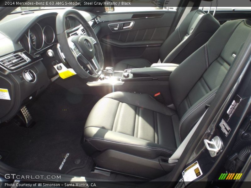  2014 E 63 AMG S-Model Black Interior