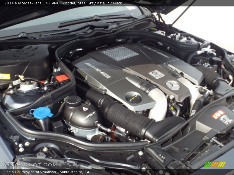  2014 E 63 AMG S-Model Engine - 5.5 Liter AMG Biturbo DOHC 32-Valve VVT V8